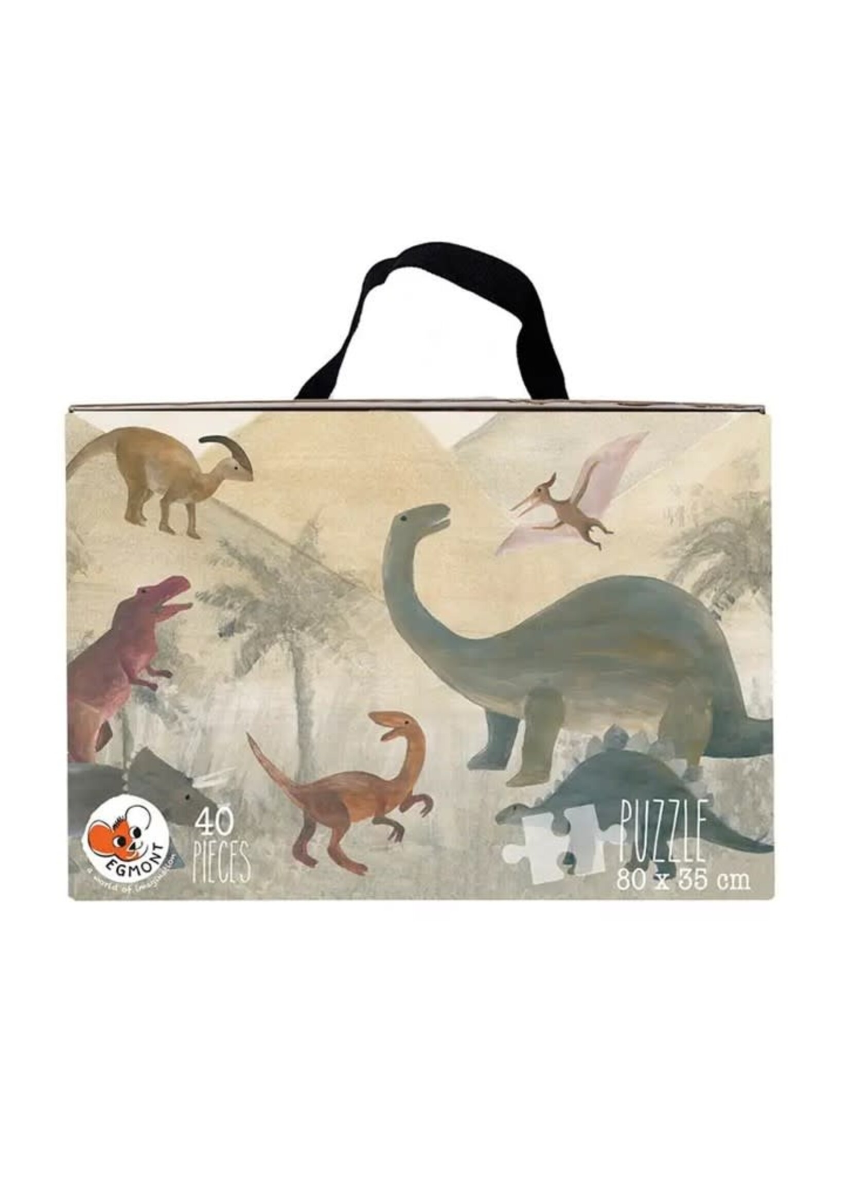 40-piece Floor Puzzle: Dino