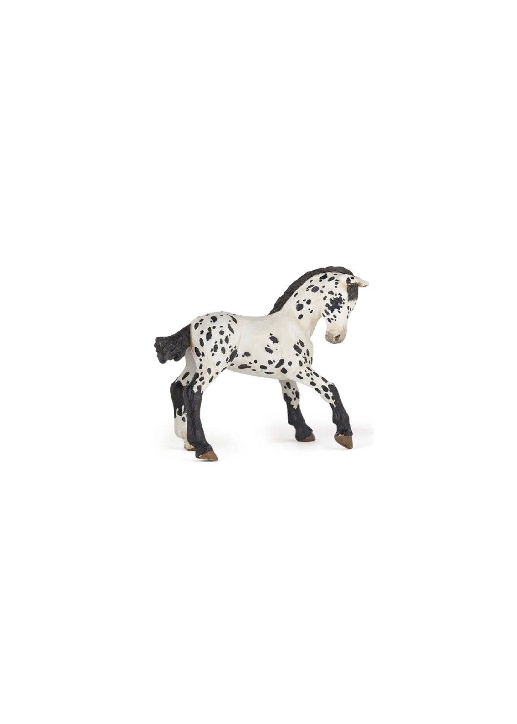 Papo Black Appaloosa Foal Figure