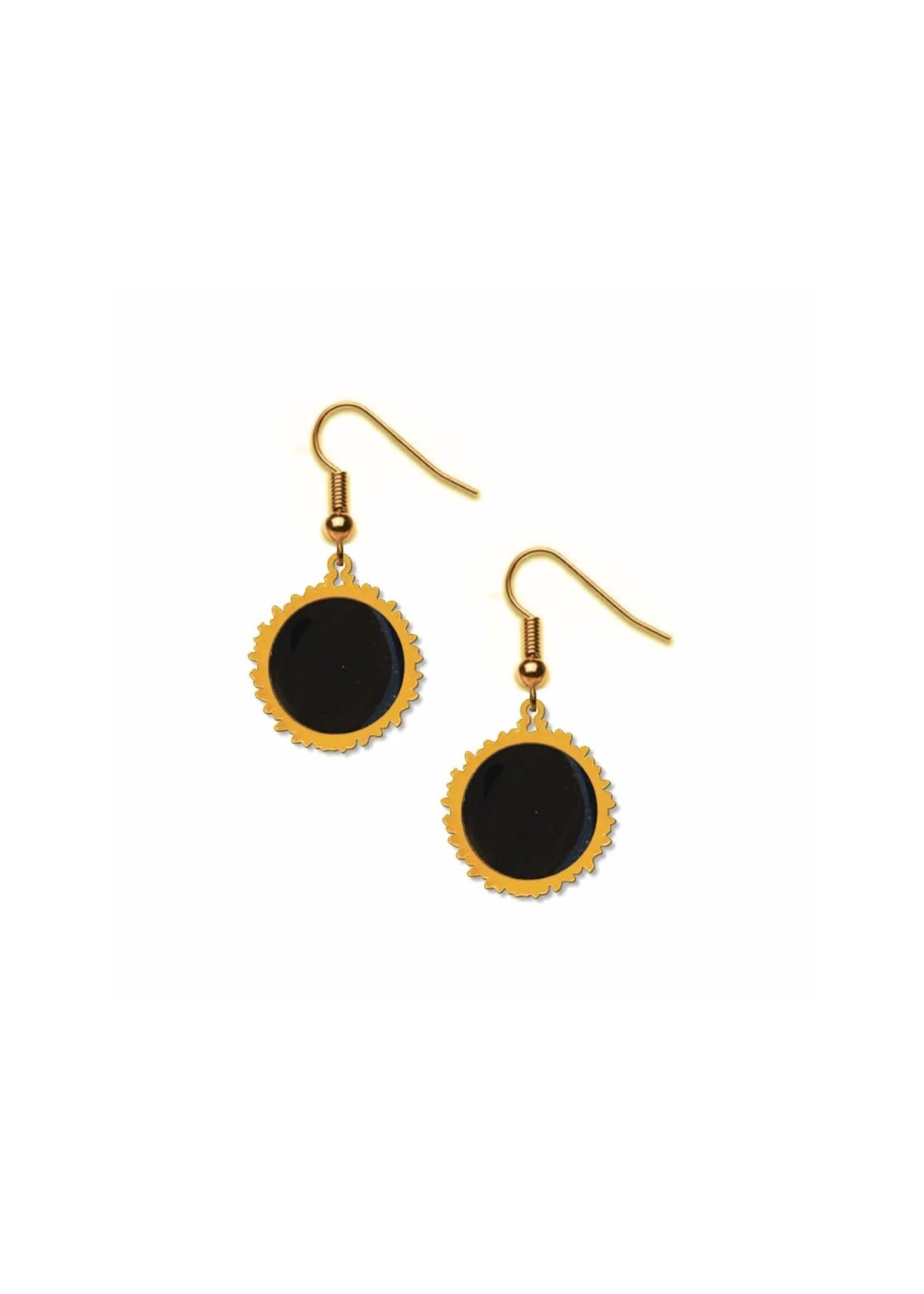 Solar Eclipse Earrings