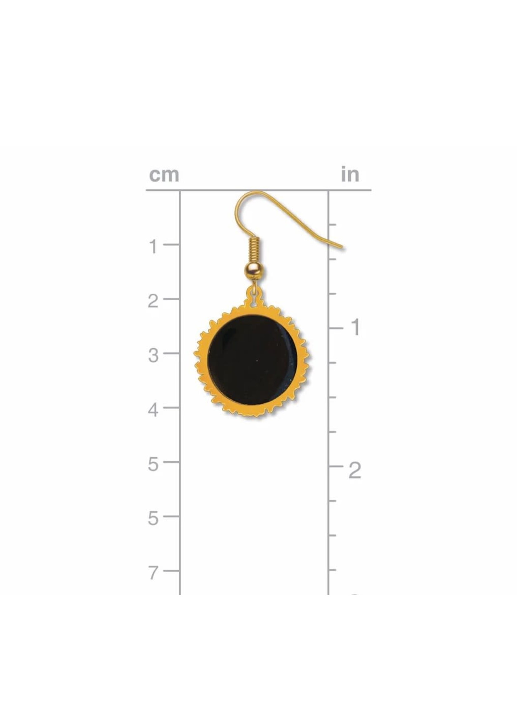 Solar Eclipse Earrings