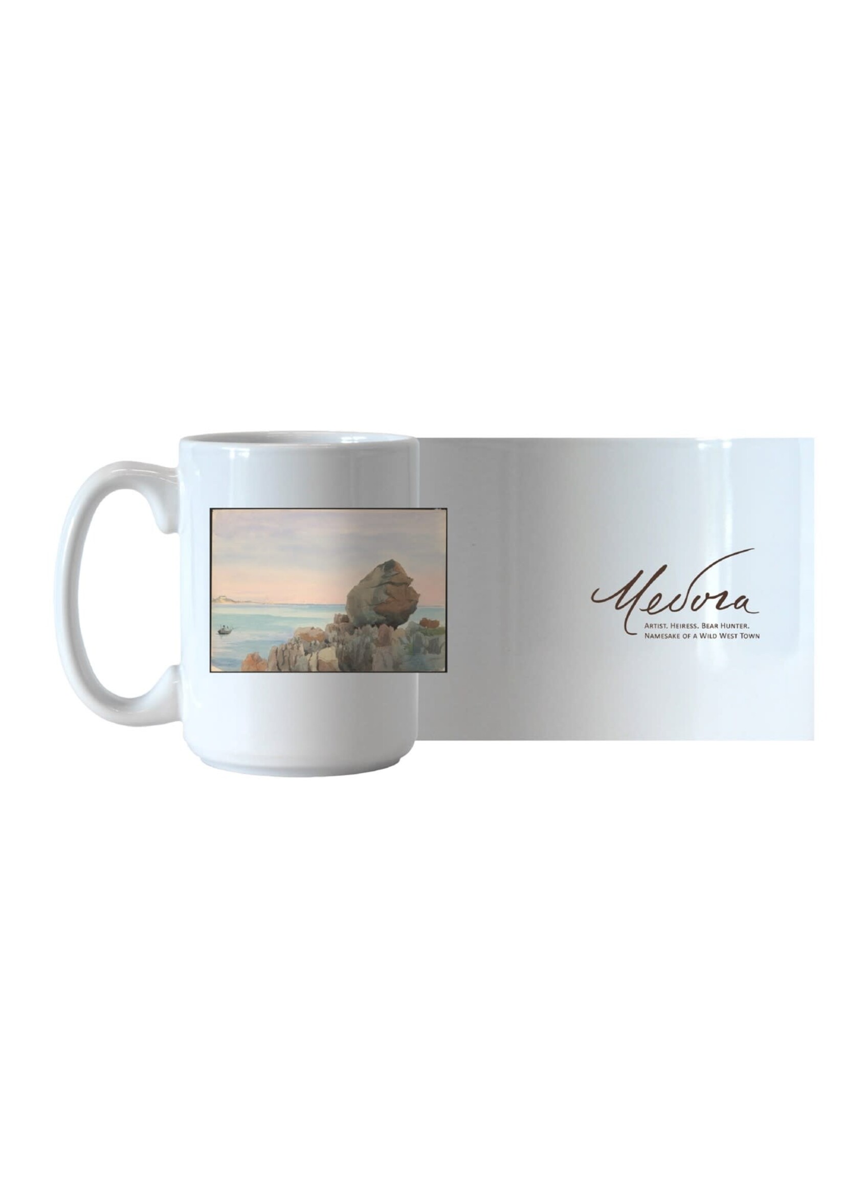 Medora Artwork: Seaside Boulder Mug 15oz
