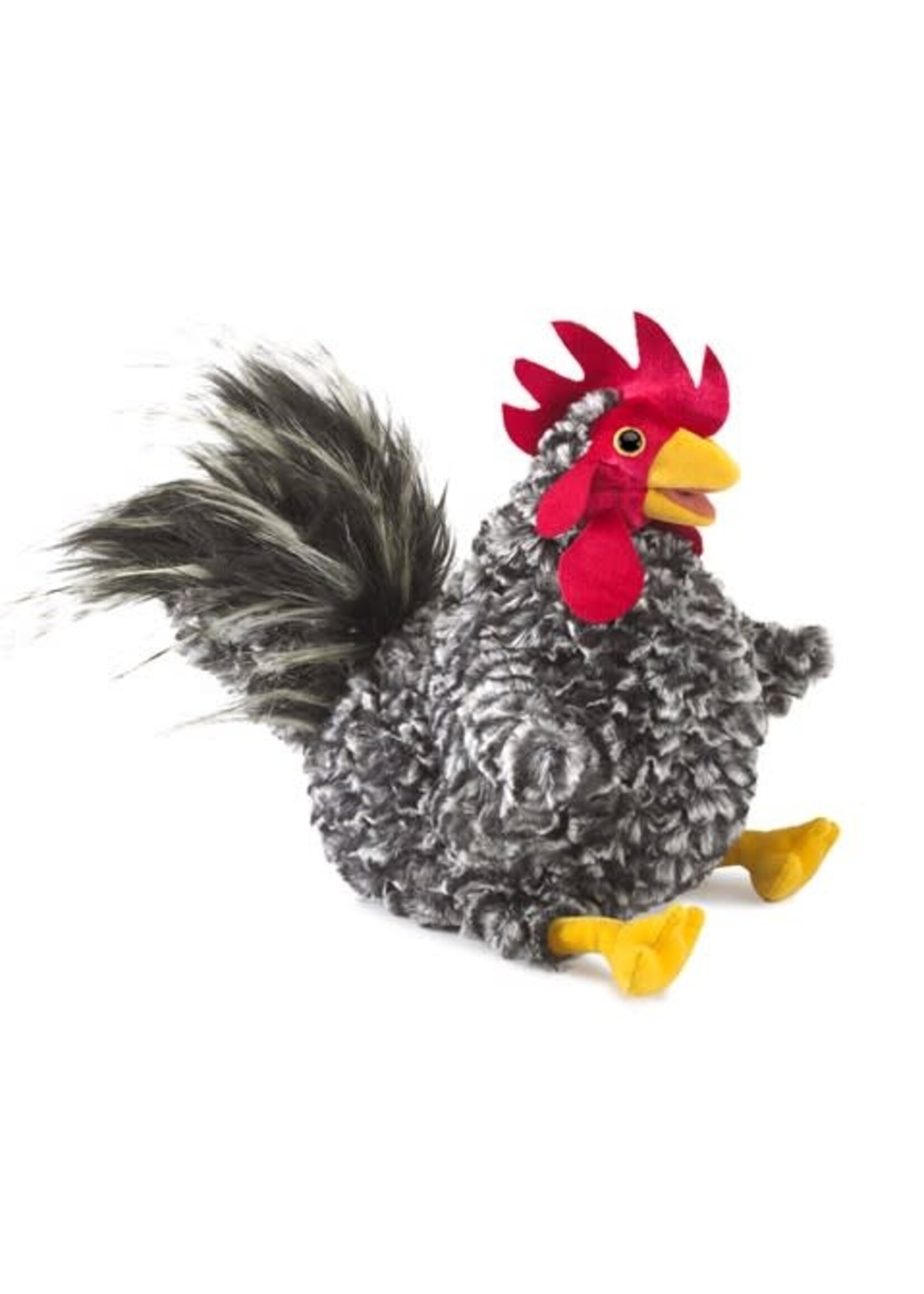 Barred Rock Rooster Puppet