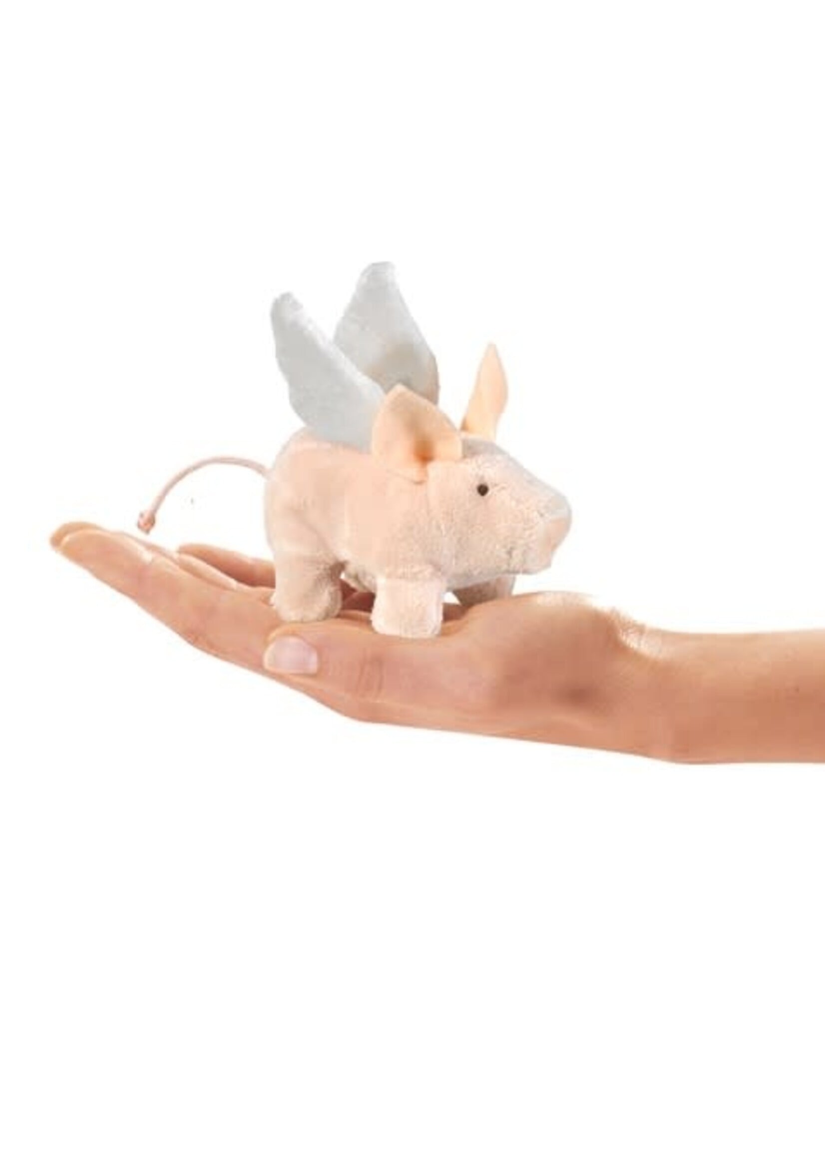 Mini Winged Piglet Finger Puppet