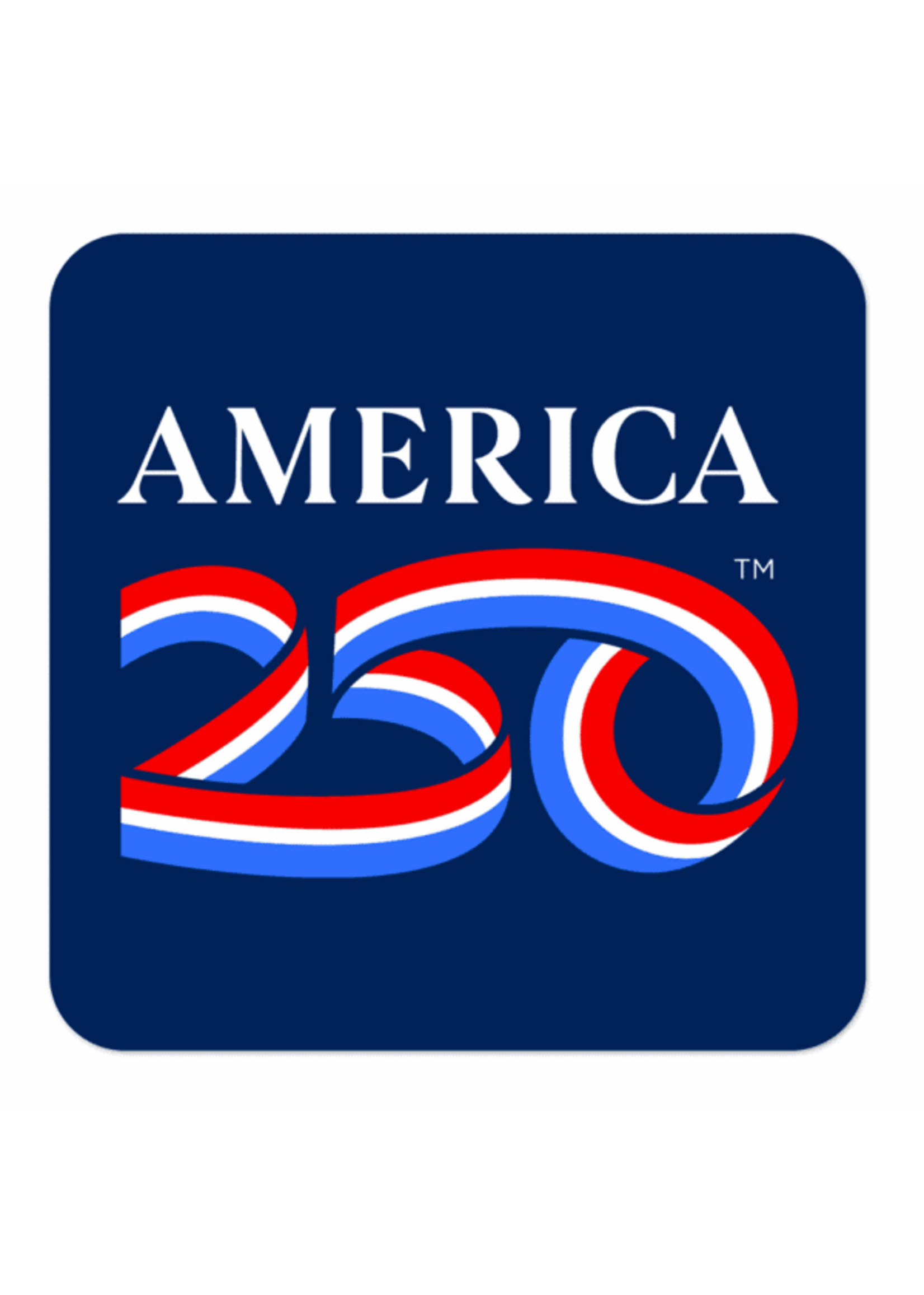America 250 Cork Coaster: 3.75"