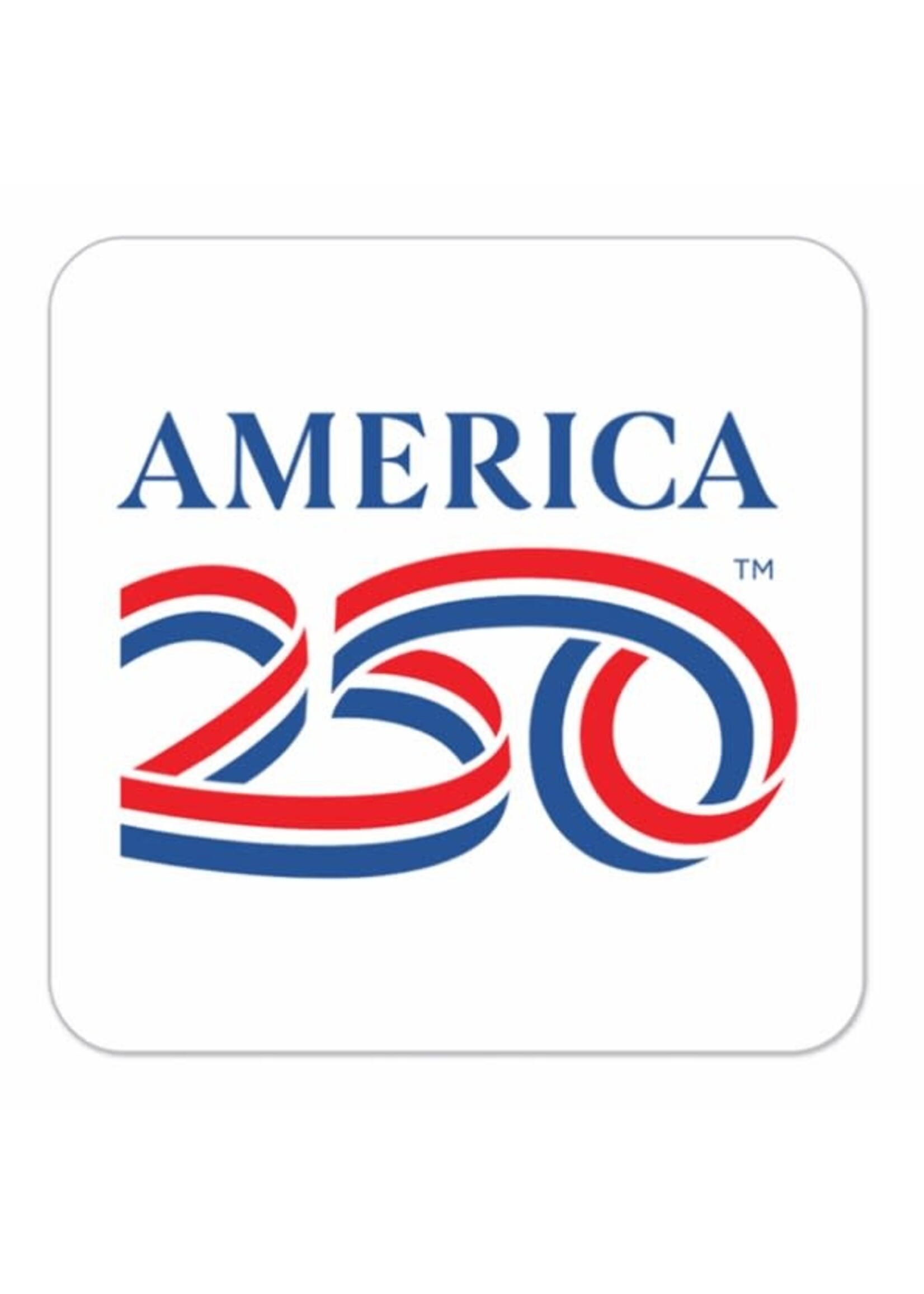 America 250 Cork Coaster: 3.75"