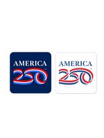 America 250 Cork Coaster: 3.75"
