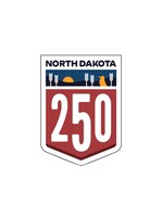 North Dakota 250 1/4" Acrylic Magnet