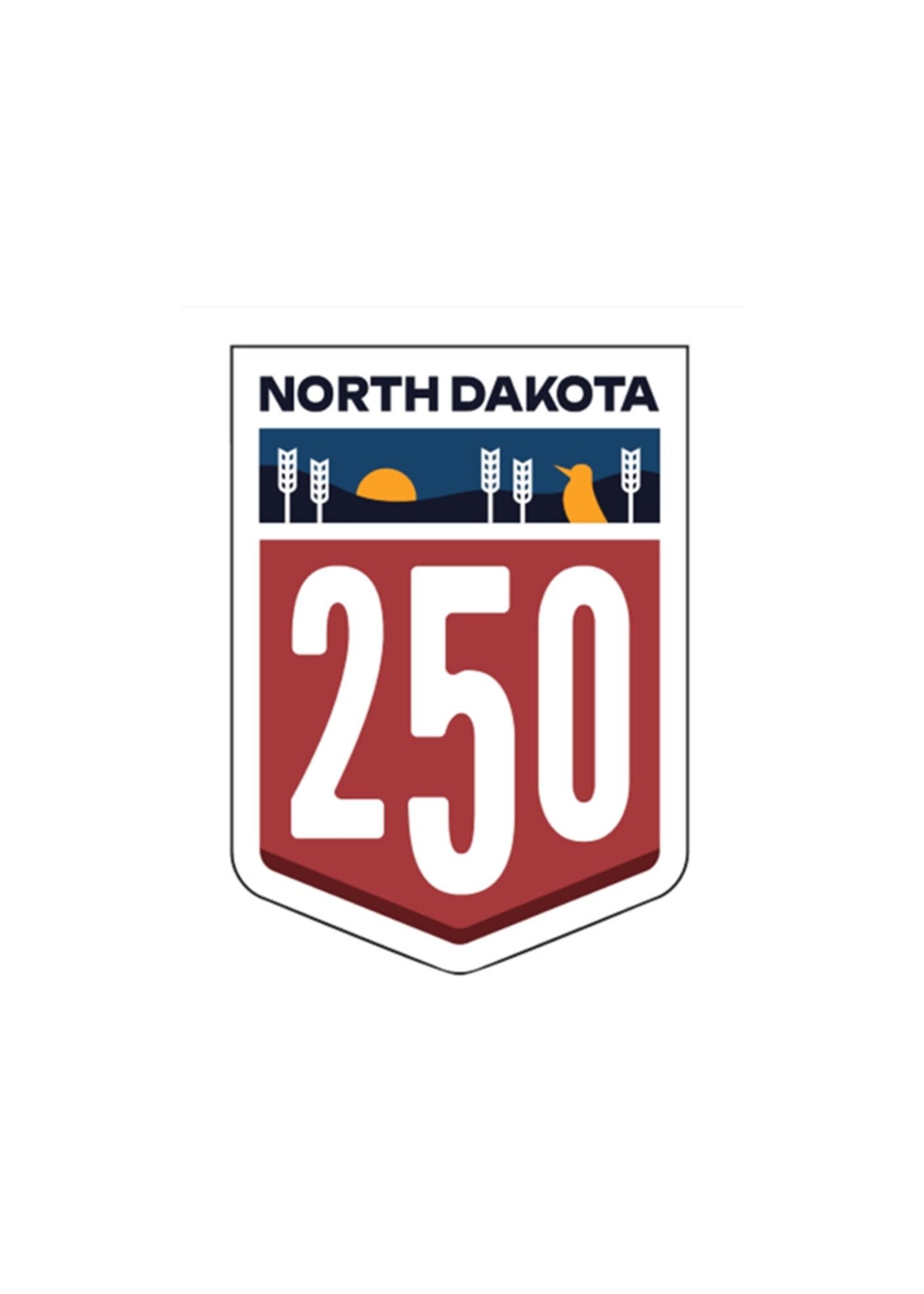 North Dakota 250 1/4" Acrylic Magnet