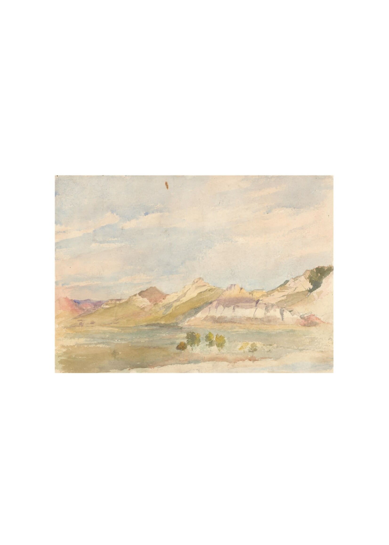 Medora: Springtime Painting Print 8x10