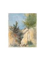 Medora: The Flock Painting Print 8x10