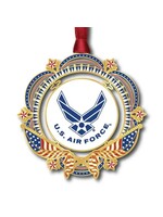 Patriotic U.S. Air Force  Ornament