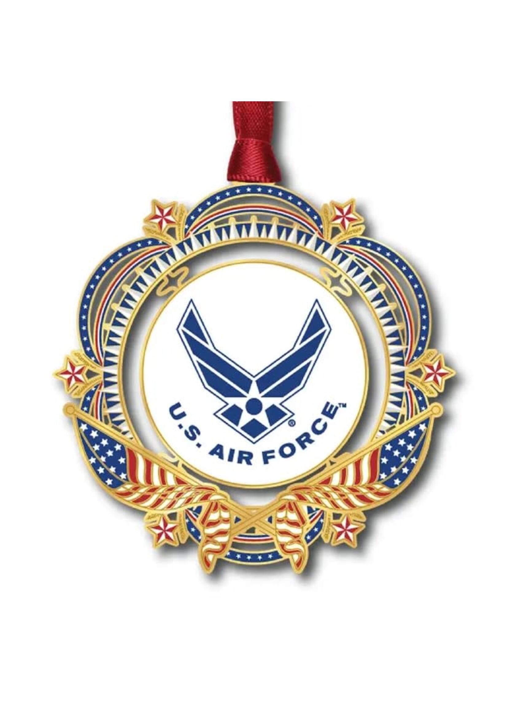 Patriotic U.S. Air Force  Ornament