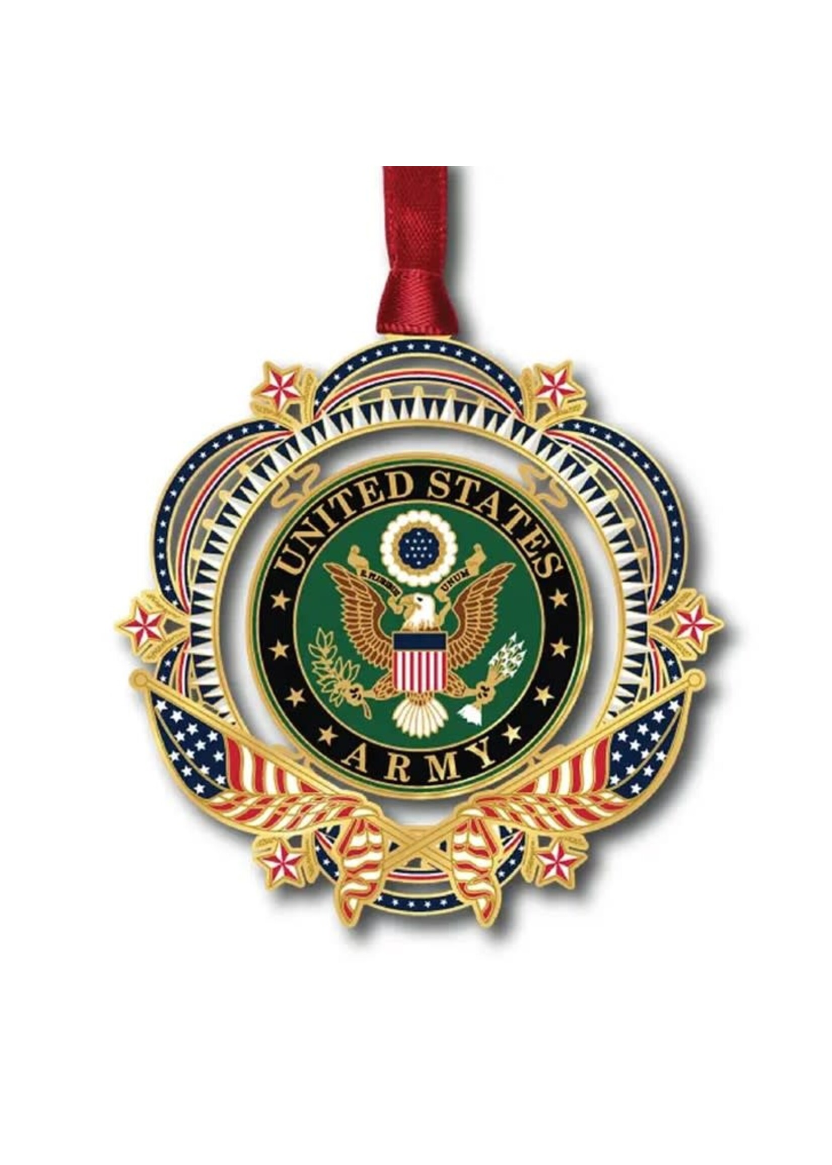 Patriotic U.S. Army  Ornament