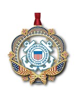 Patriotic U.S. Coast Guard Ornament