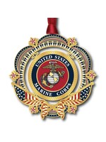 Patriotic U.S. Marine Corps Ornament