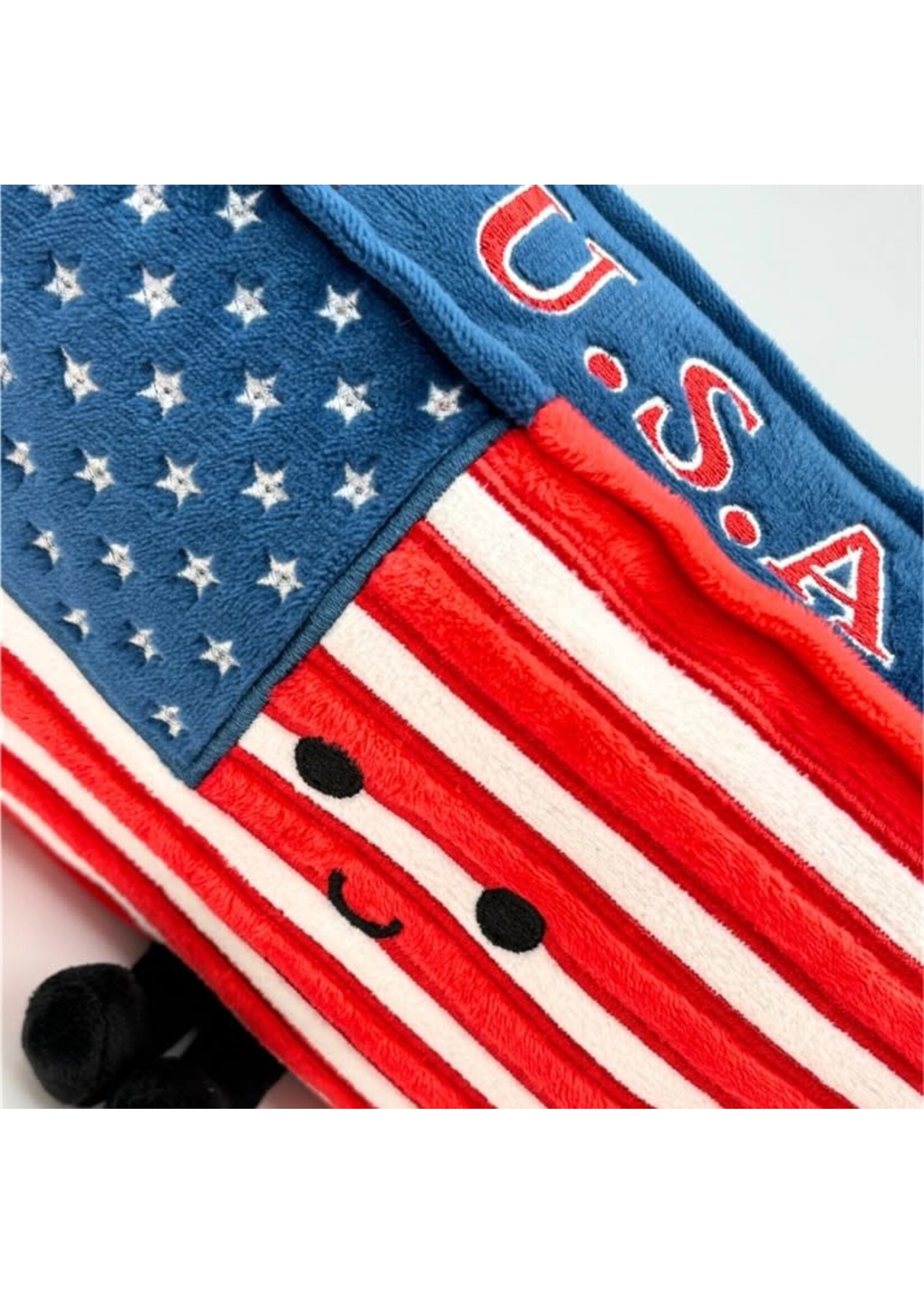American Flag Stuffed Plush - USA