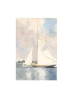 Medora: Sailboat Painting: Print 8x10