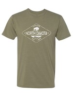 Explore North Dakota: EST 1889: Dual-Blend Short Sleeve Tee