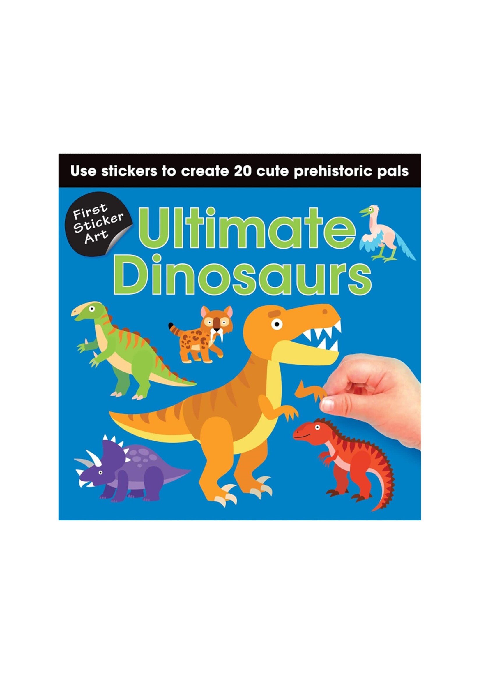 First Sticker Art: Ultimate Dinosaurs