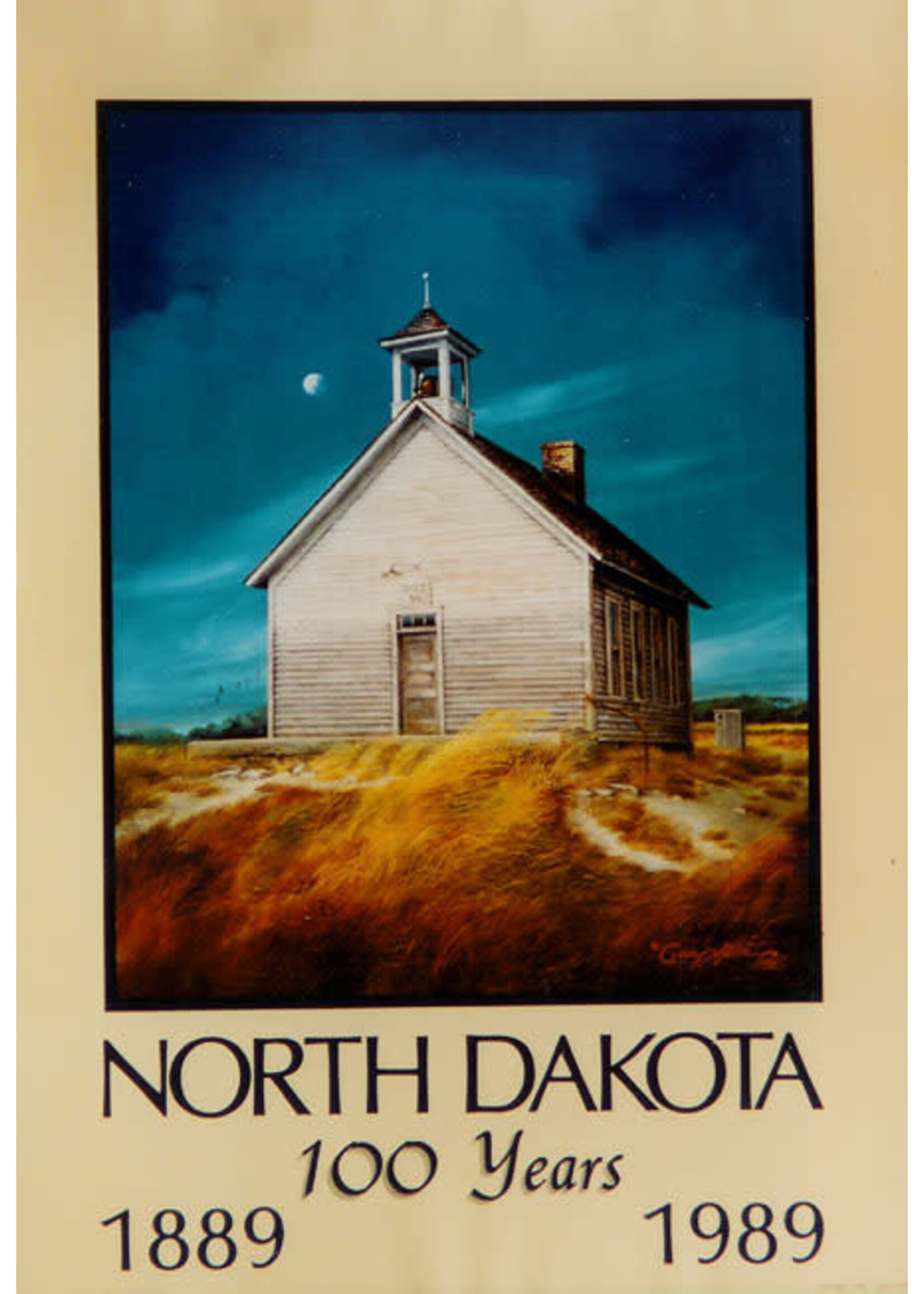 Dakota School House Poster
