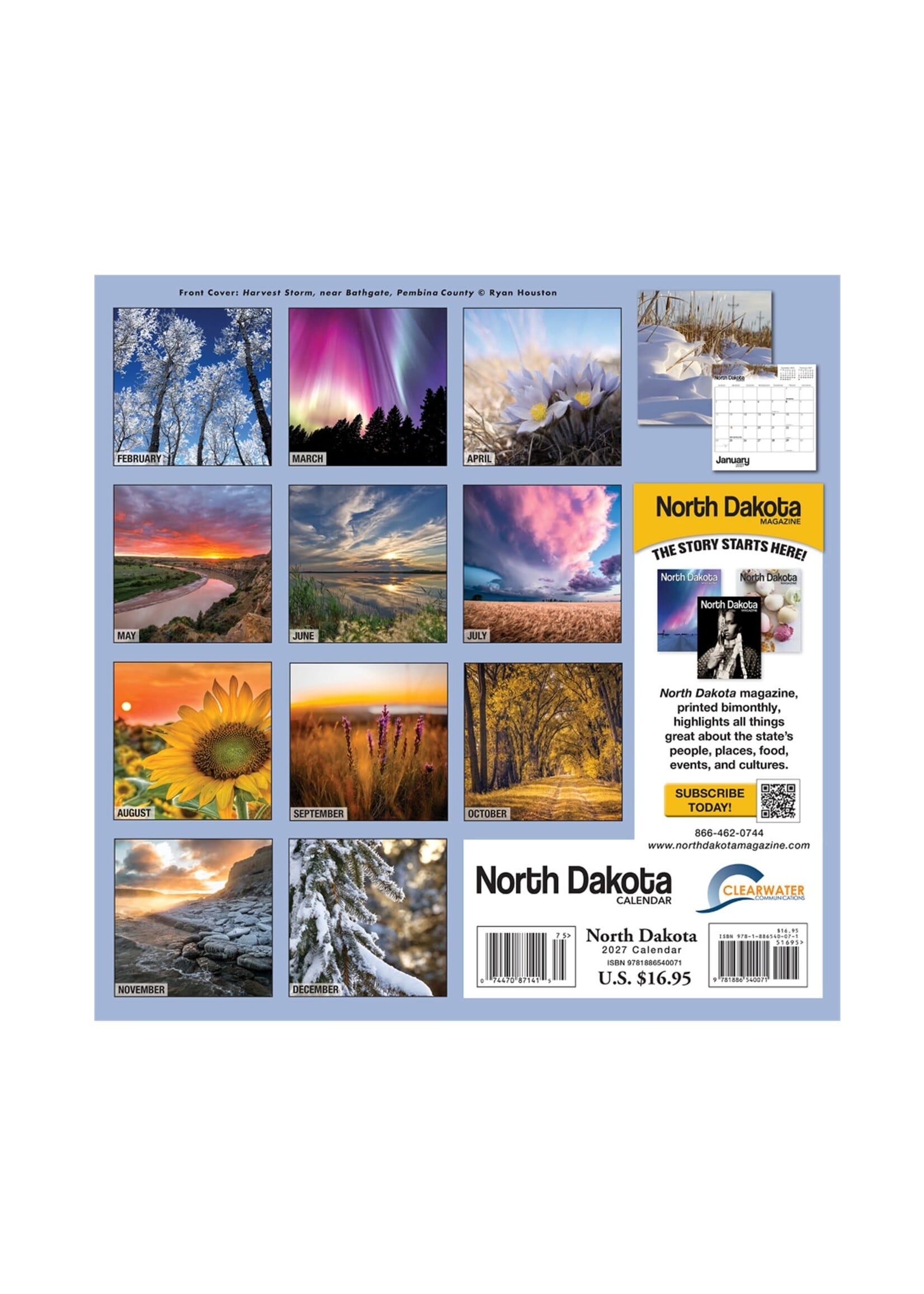 North Dakota Horizons Calendar: 2027