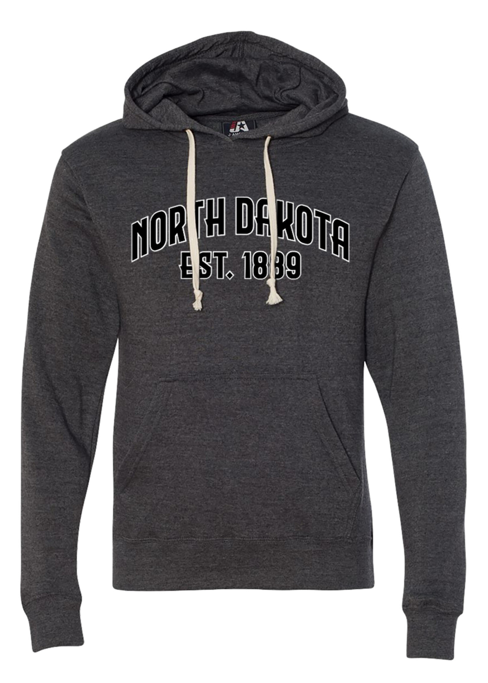 North Dakota EST 1889 Triblend Hood