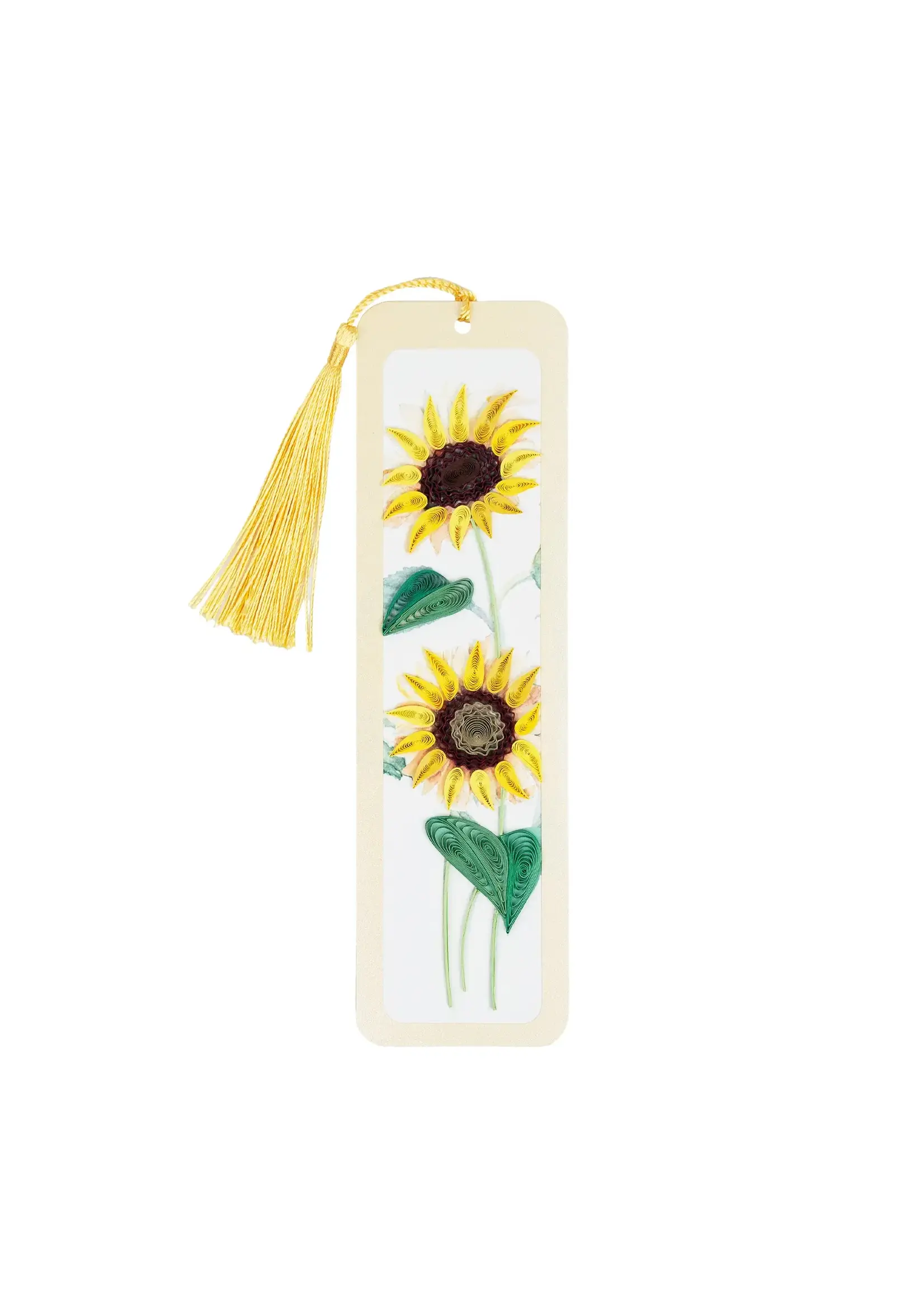 Sunflowers Handmade Quilled Paper Bookmark