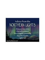 Advice From the Northern Lights Jumbo Magnet