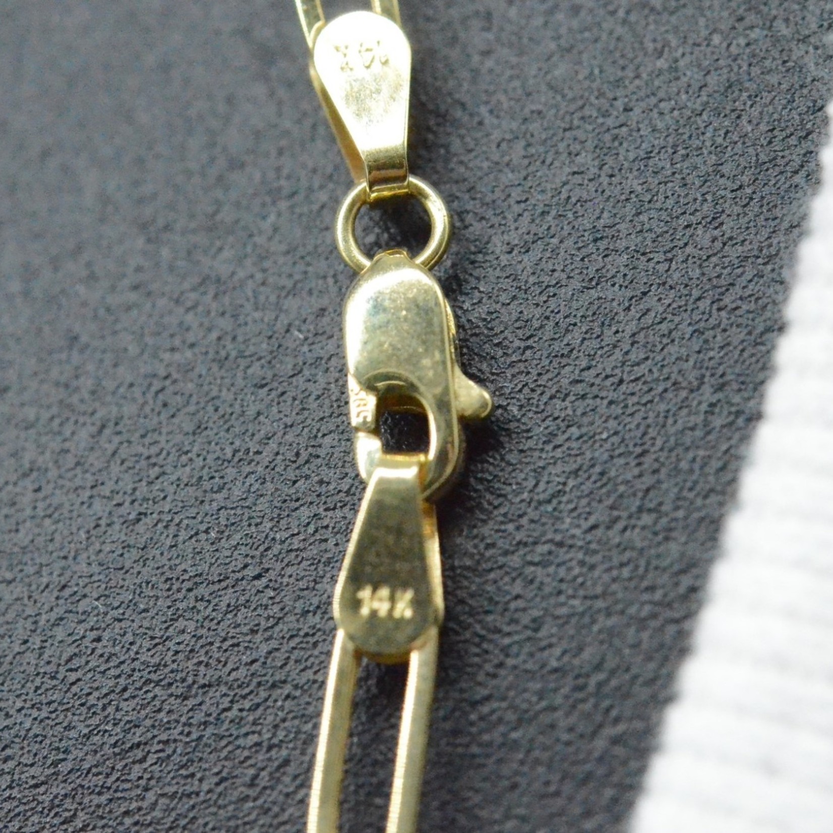 20" 3mm 2.9g 14k Paper Clip Necklace The Jewelry Spot