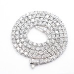 Natural Diamond Tennis Chain