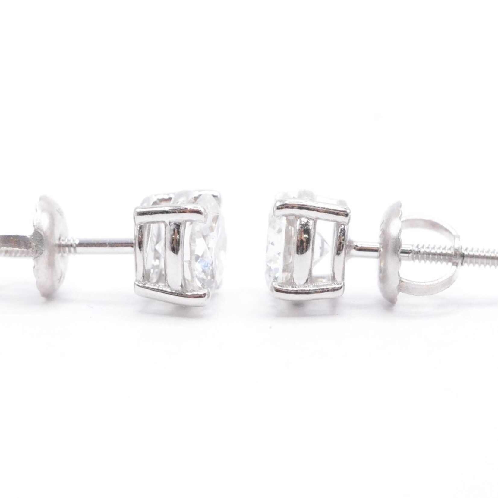 2cttw. F VS LAB GROWN CVD Stud Earrings