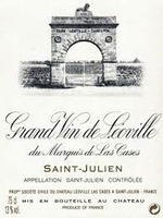 Leoville Las Cases Grand Vin de Leoville du Marquis de Las Cases Mirror Collection 6 bottle case 1 X 1982-1990-1996-2000-2005-2009 750ML