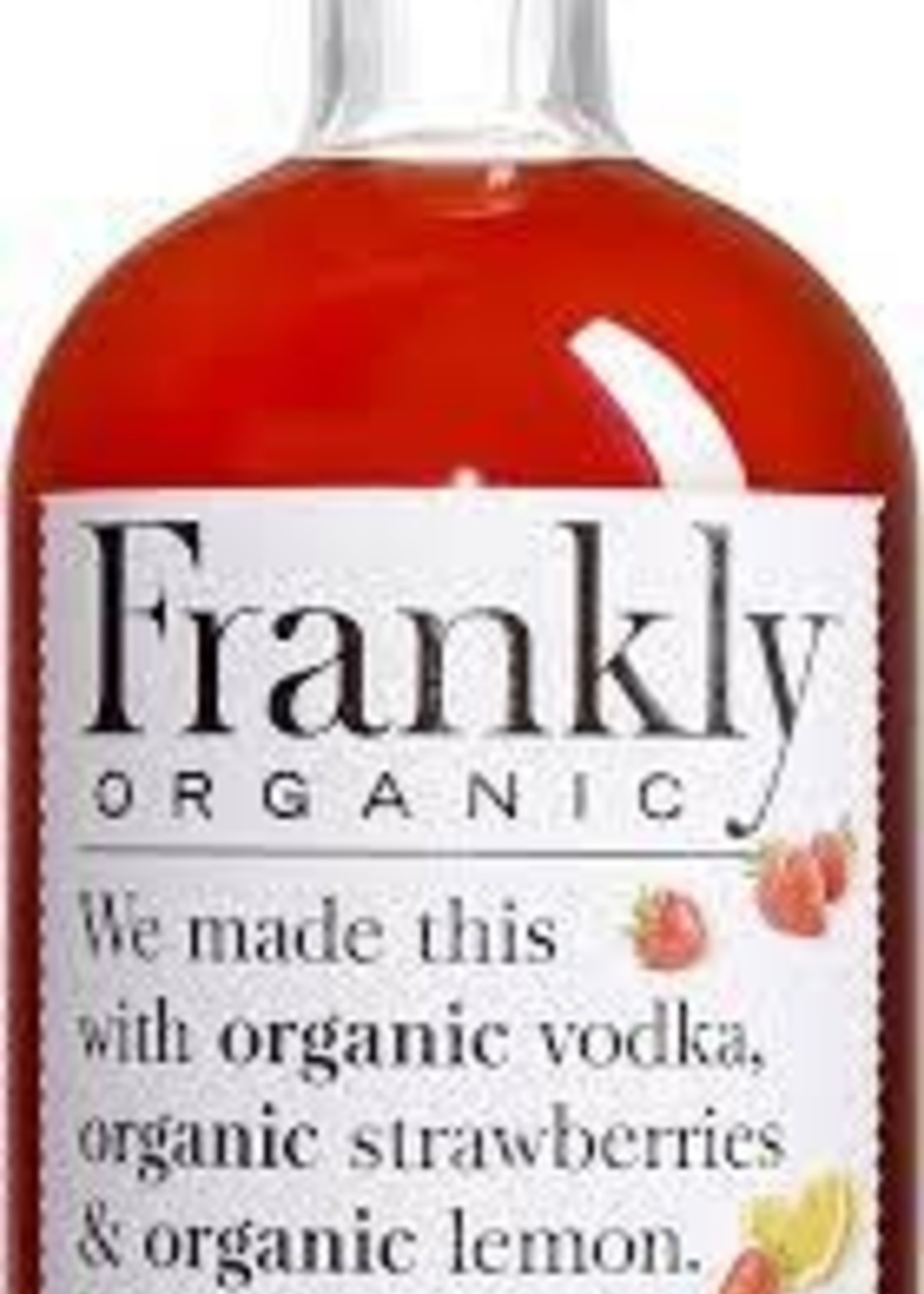 Frankly Organic Vodka Strawberry and Lemon 750ML