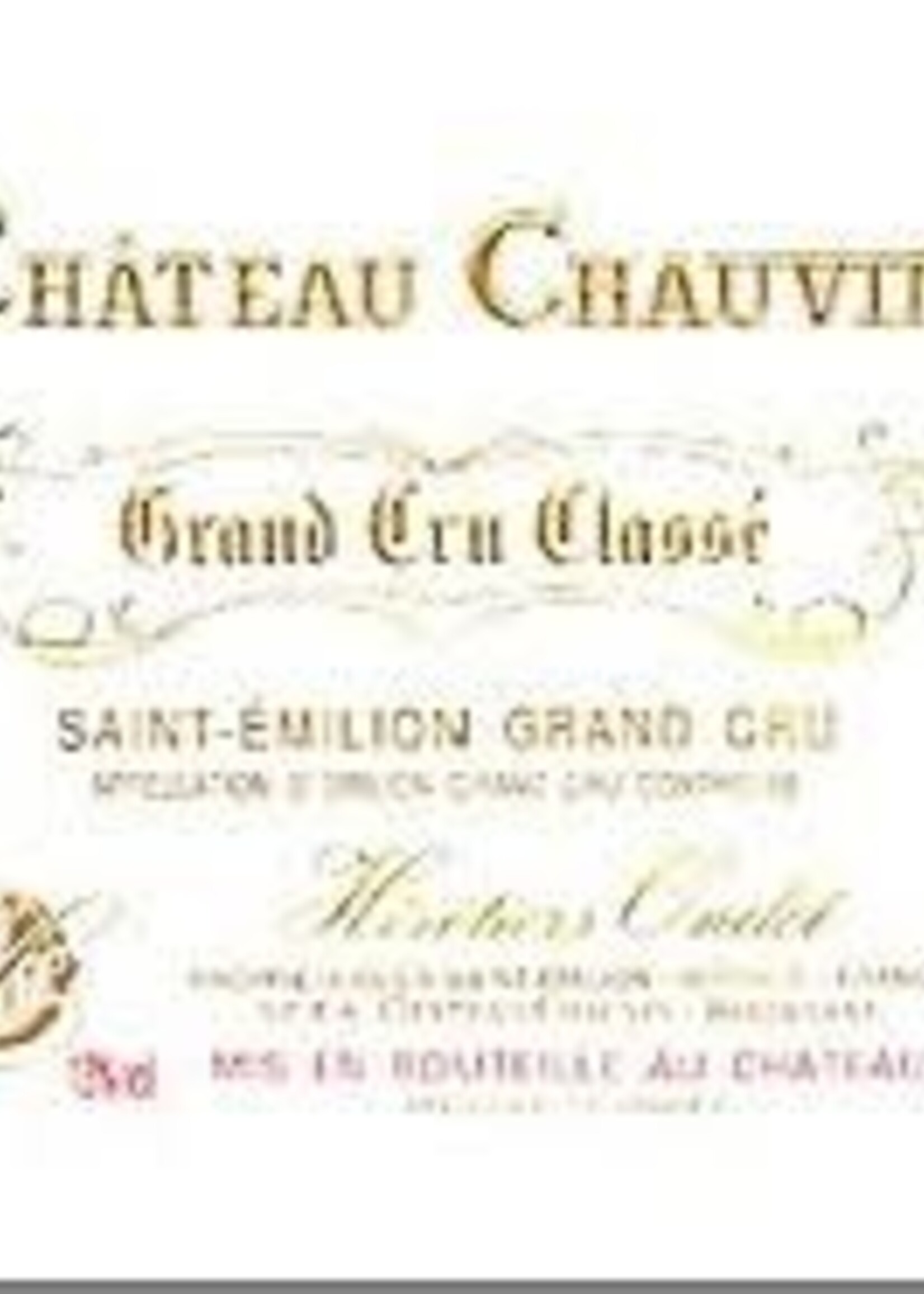 Chateau Chauvin Grand Cru Classe Saint-Emilion 2010 750ML