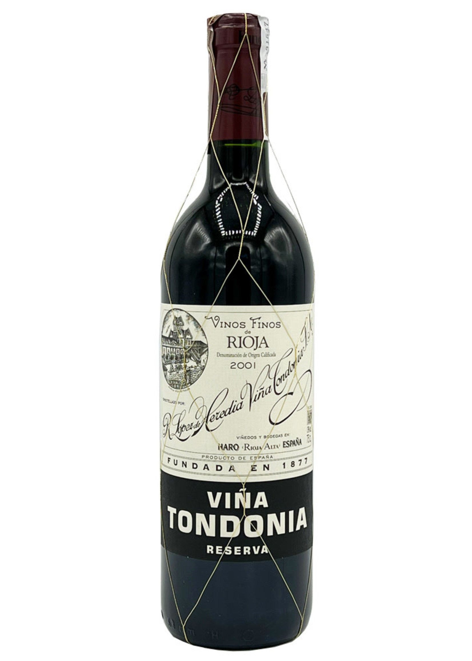 Lopez de Heredia Lopez de Heredia Vina Tondonia Reserva Rioja 2001 750ML