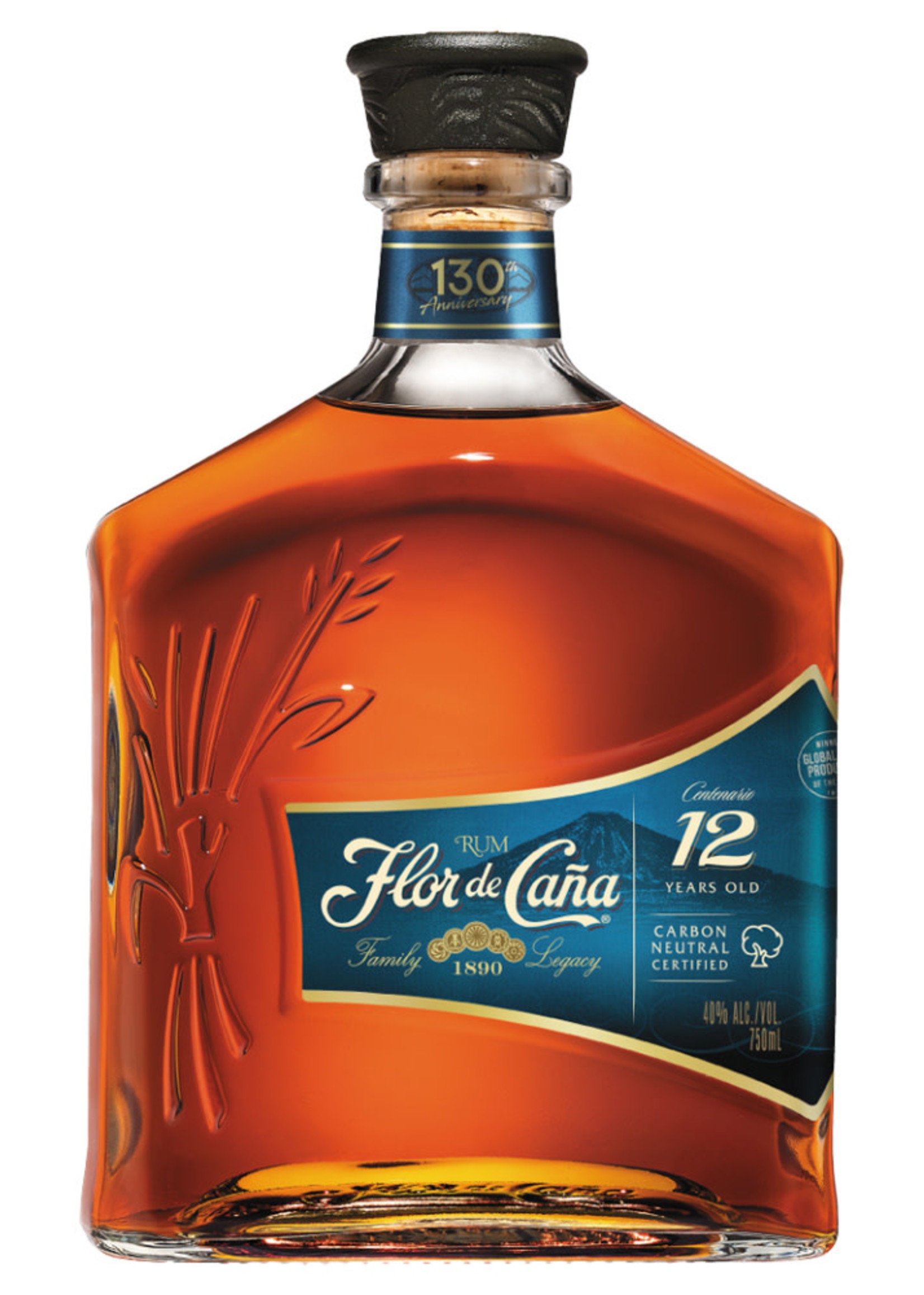 Flor de Cana Flor de Cana Rum 12 Year Old 750ML