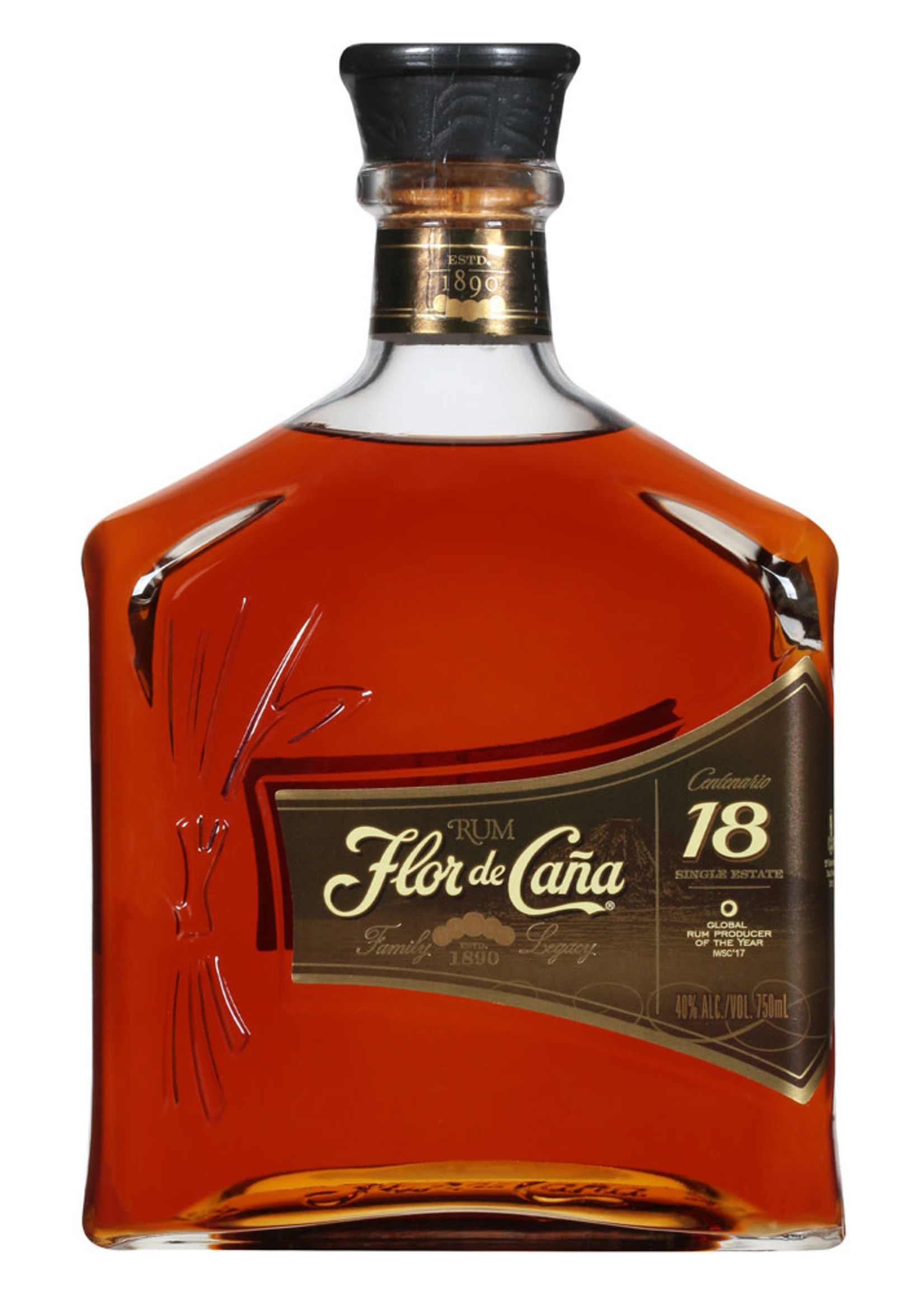 Flor de Cana Flor de Cana Rum 18 Year Old 750ML