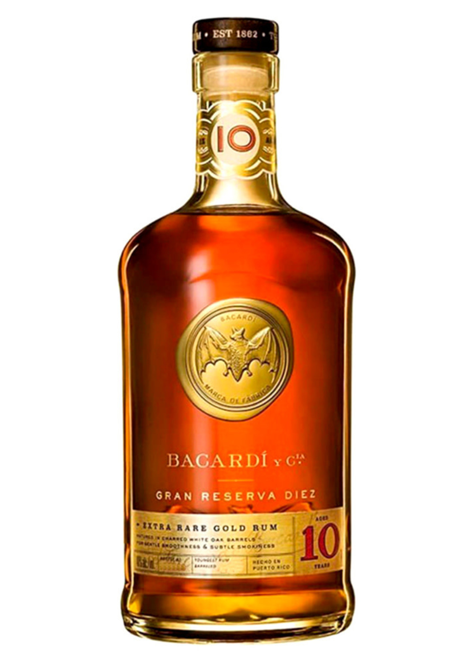 Bacardi Bacardi Gran Reserva Diez 10 Rum 750ML