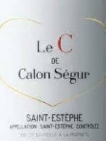 Calon-Segur Le C de Calon-Segur Saint-Estephe 2019 750ML