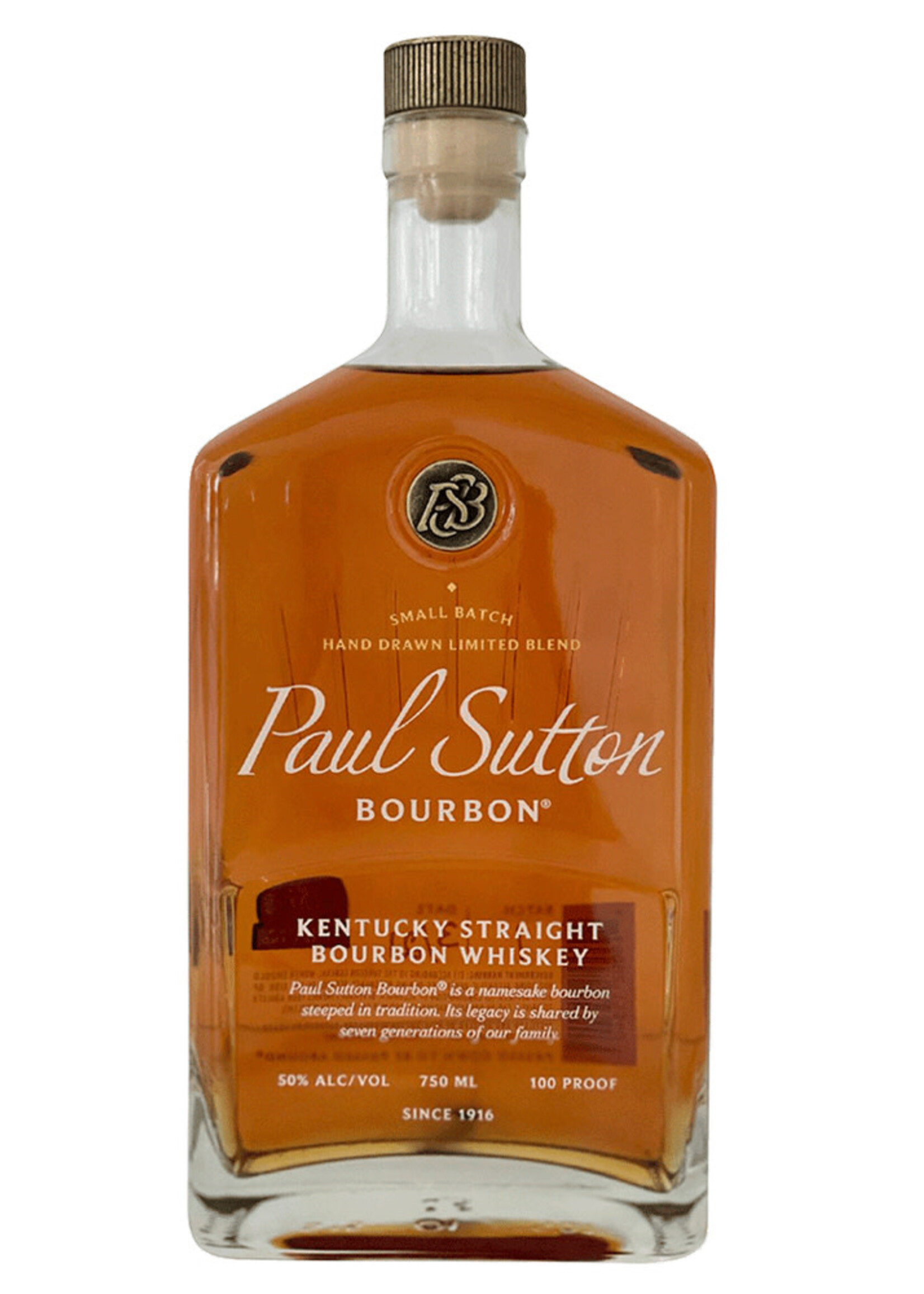 Paul Sutton Bourbon Small Batch 750ML