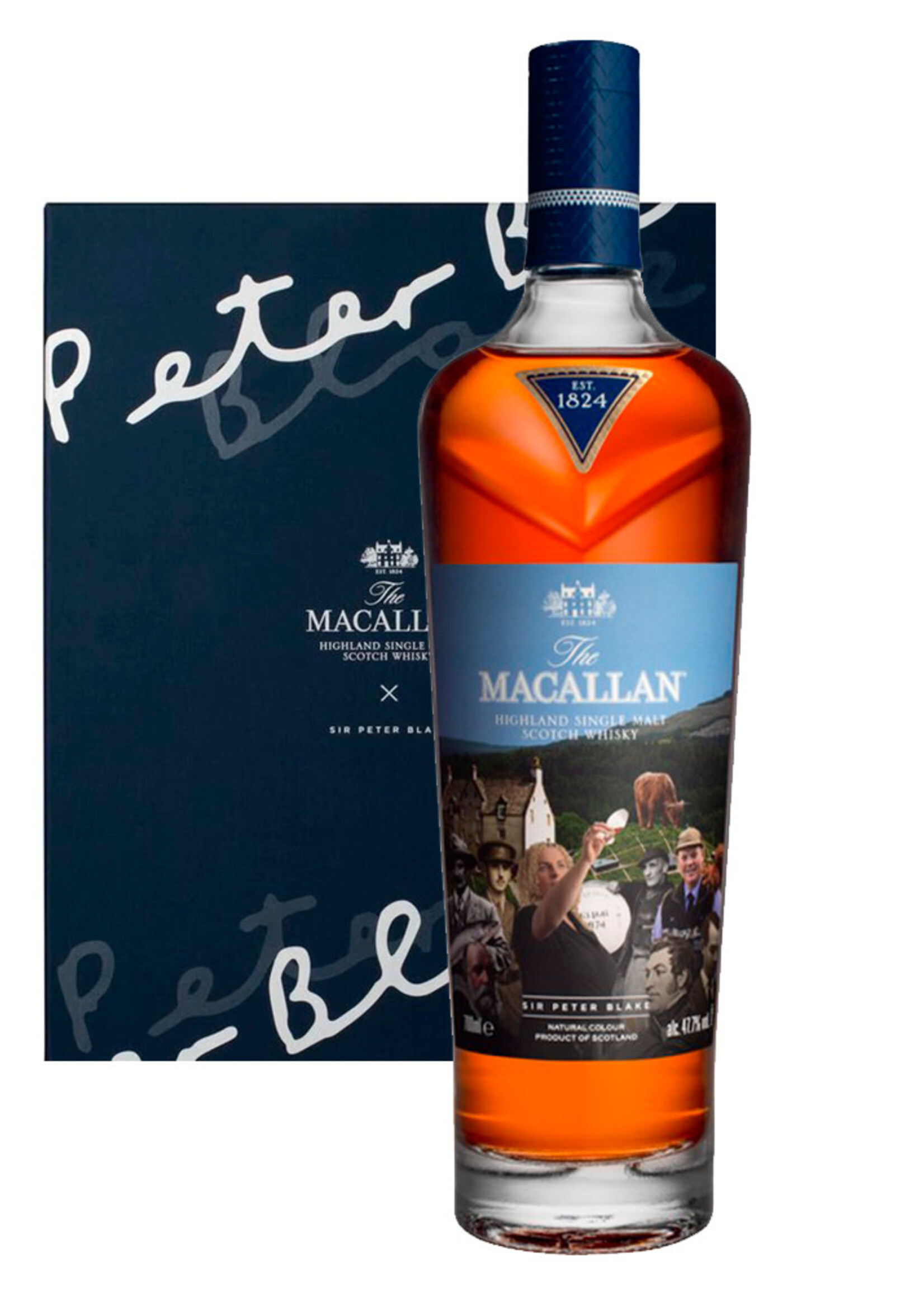 macallan Macallan "Sir Peter Blake" Tier B 750ML