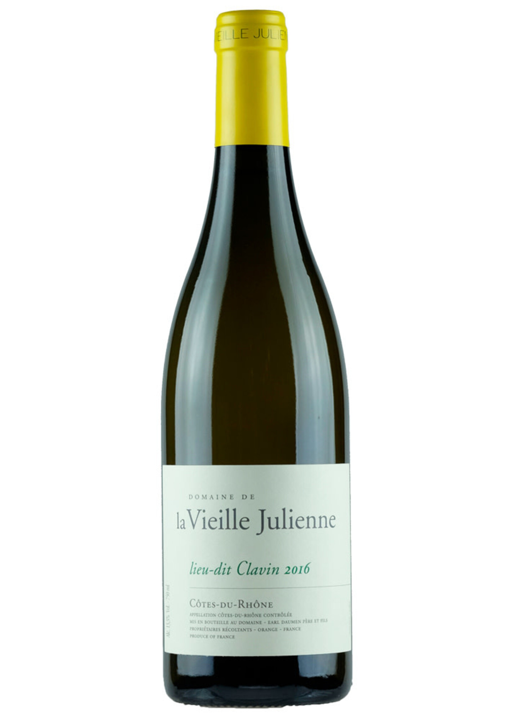 Domaine De La Vieille Julienne "Lieu-dit Clavin" Cotes-Du-Rhone Blanc 2019 750ML