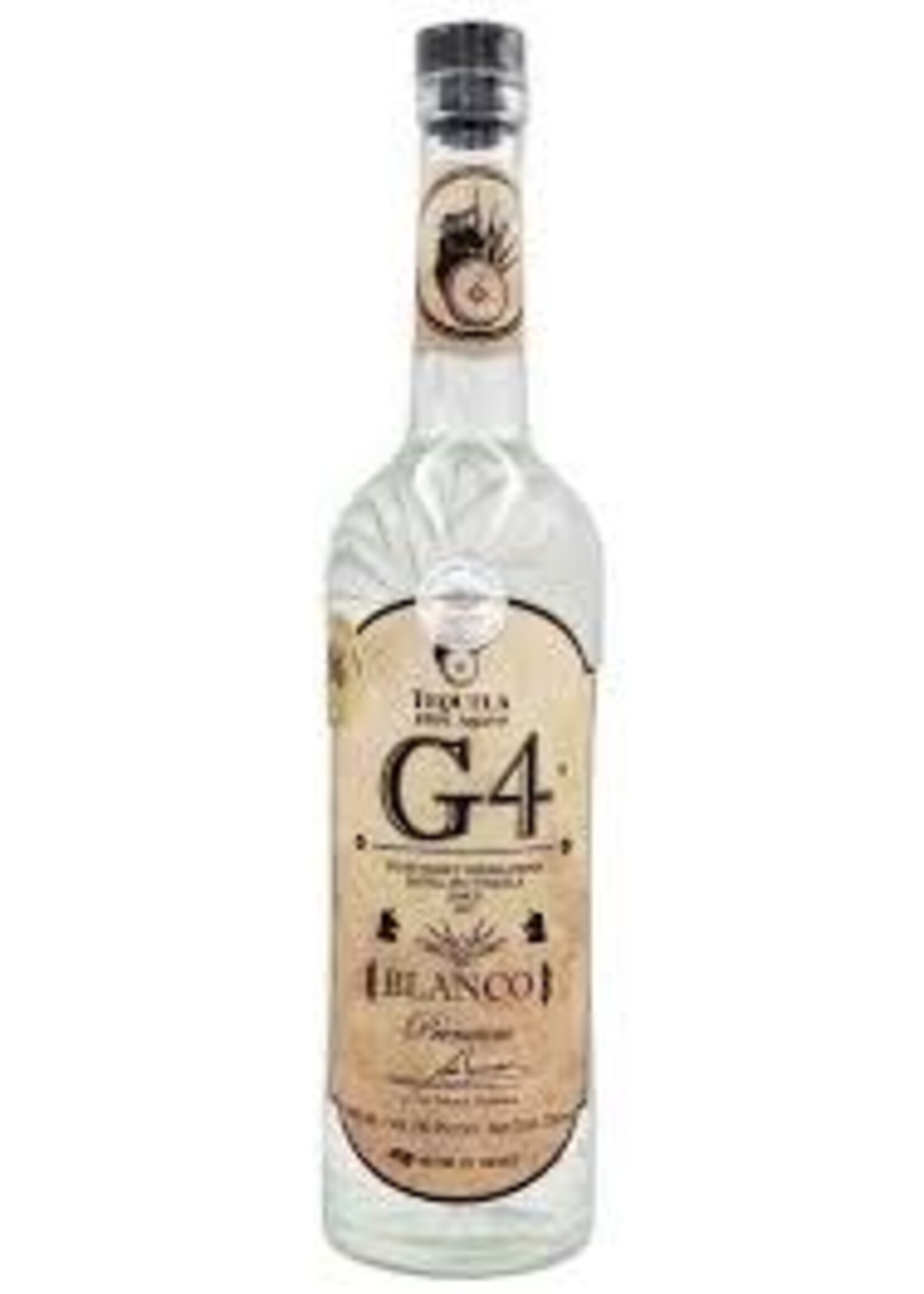 G4 Tequila Blanco "Fermentado en Madera"  750ML