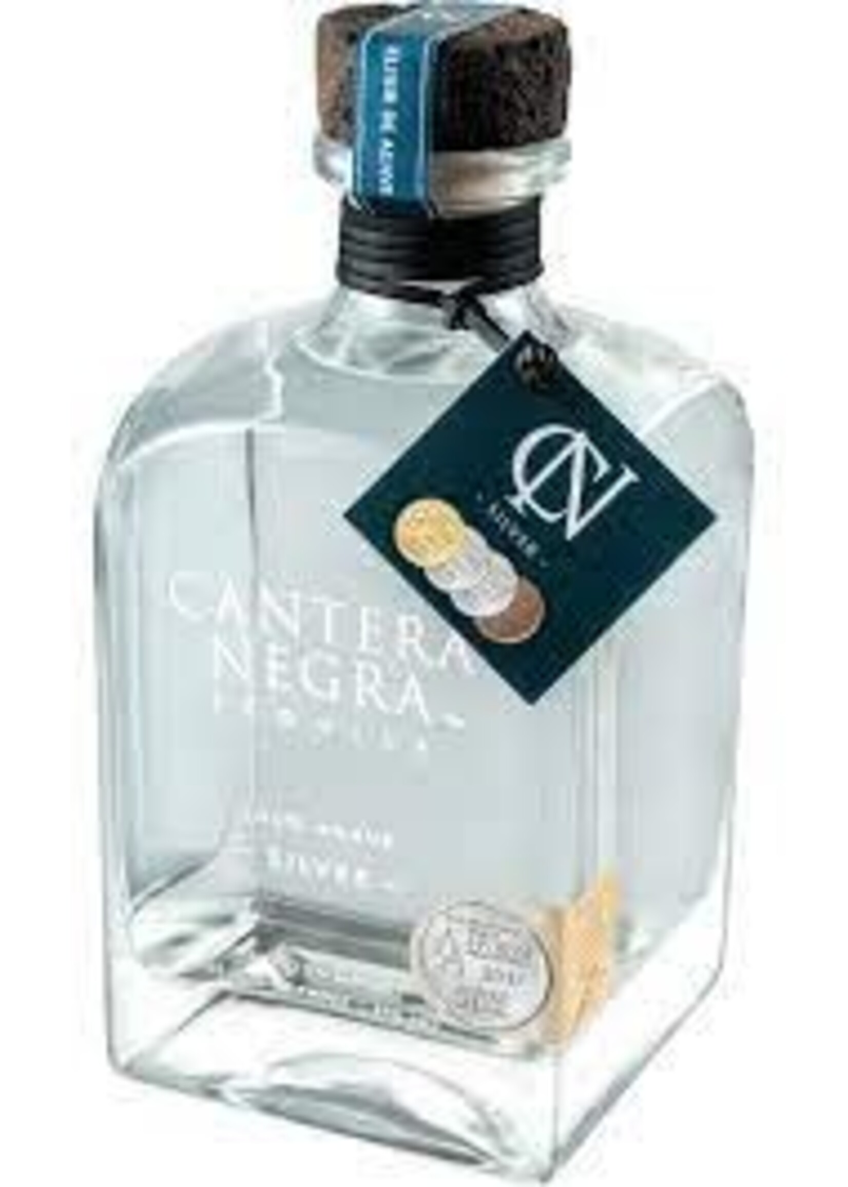 Cantera Negra Tequila Silver 750ML
