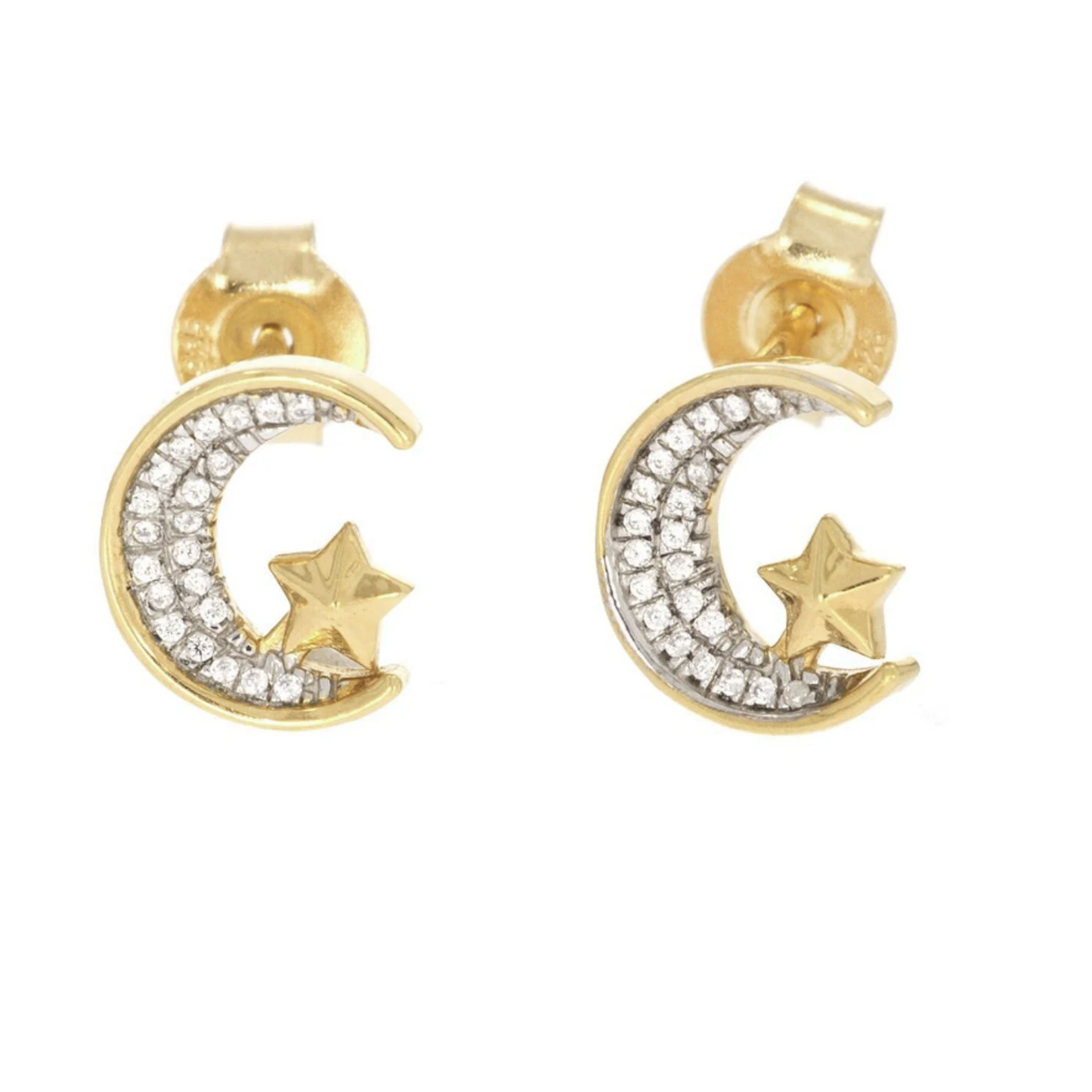 Ella Stein Over the Moon Earrings