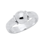 Cape Cod Silver Bead Ring
