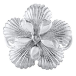 Lestage Sea Shell Flower Clasp