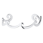 Lestage Multi Wave Cuff Bracelet
