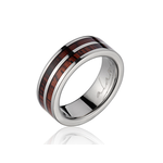 Alamea 6mm Titanium Cocobolo Ring