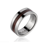 Alamea 8mm Titanium w/ Koa Wood Ring
